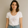 Playera Estampada/Bordada para mujer