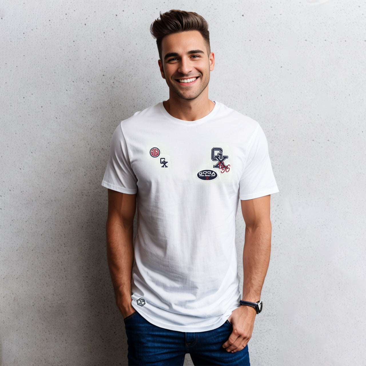 Playera Bordada para hombre.