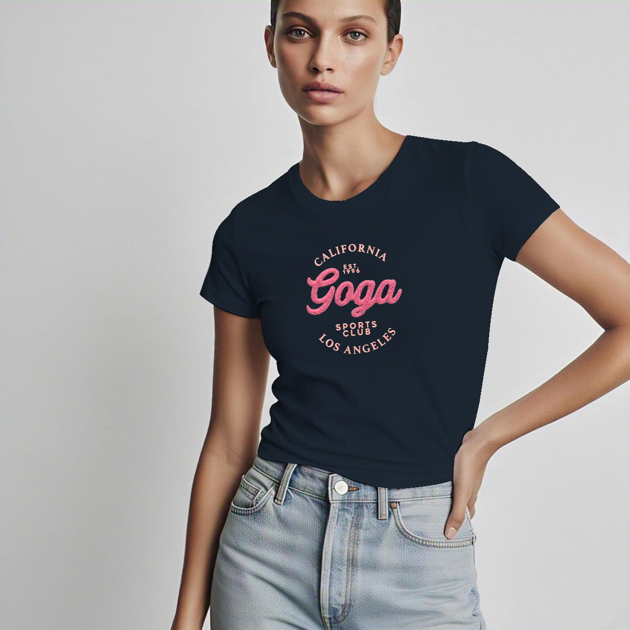 Playera Estampada/Bordada para mujer
