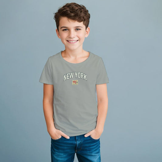 Playera Estampada/Bordada para niño.
