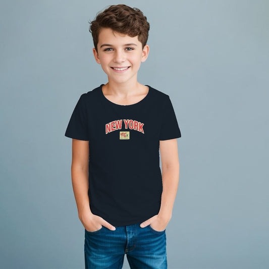 Playera Estampada/Bordada para niño.