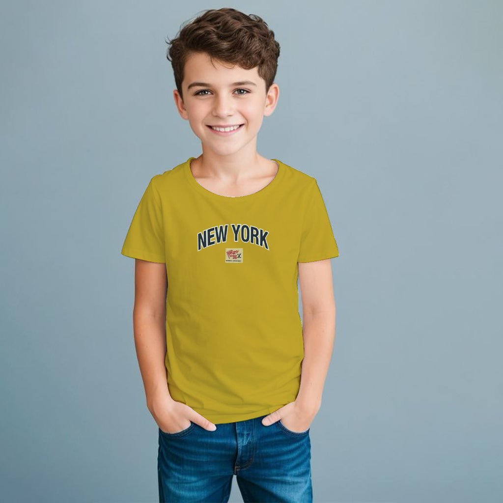 Playera Estampada/Bordada para niño.