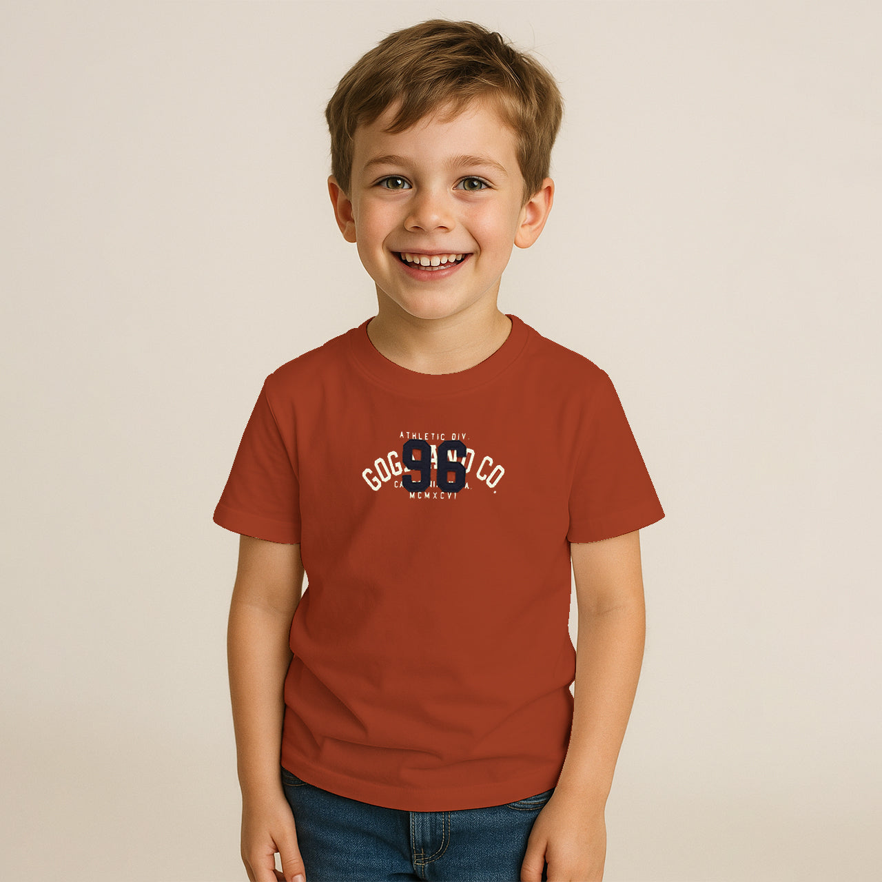 Playera Estampada/Bordada para niño.