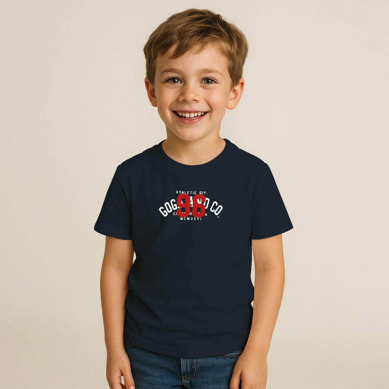 Playera Estampada/Bordada para niño.