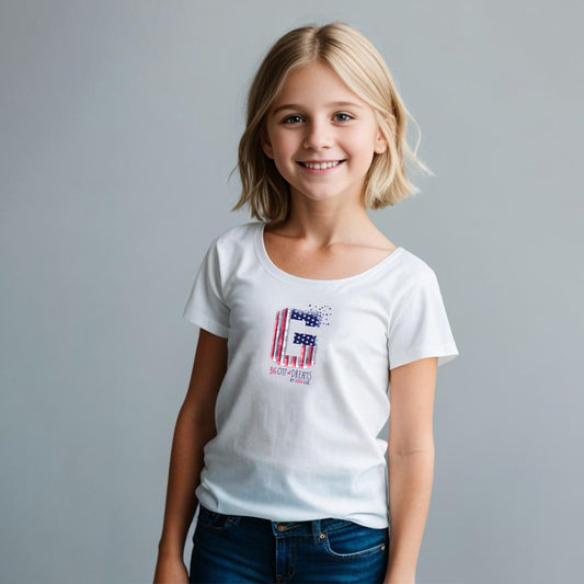 Playera Estampada con Lentejuela para niña