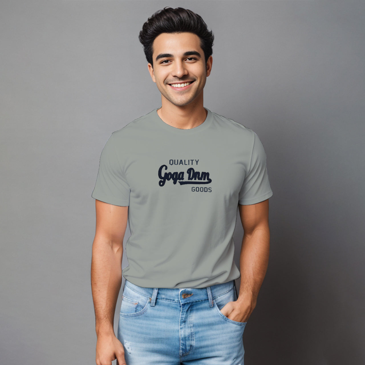 Playera  Bordada y Estampada para hombre.