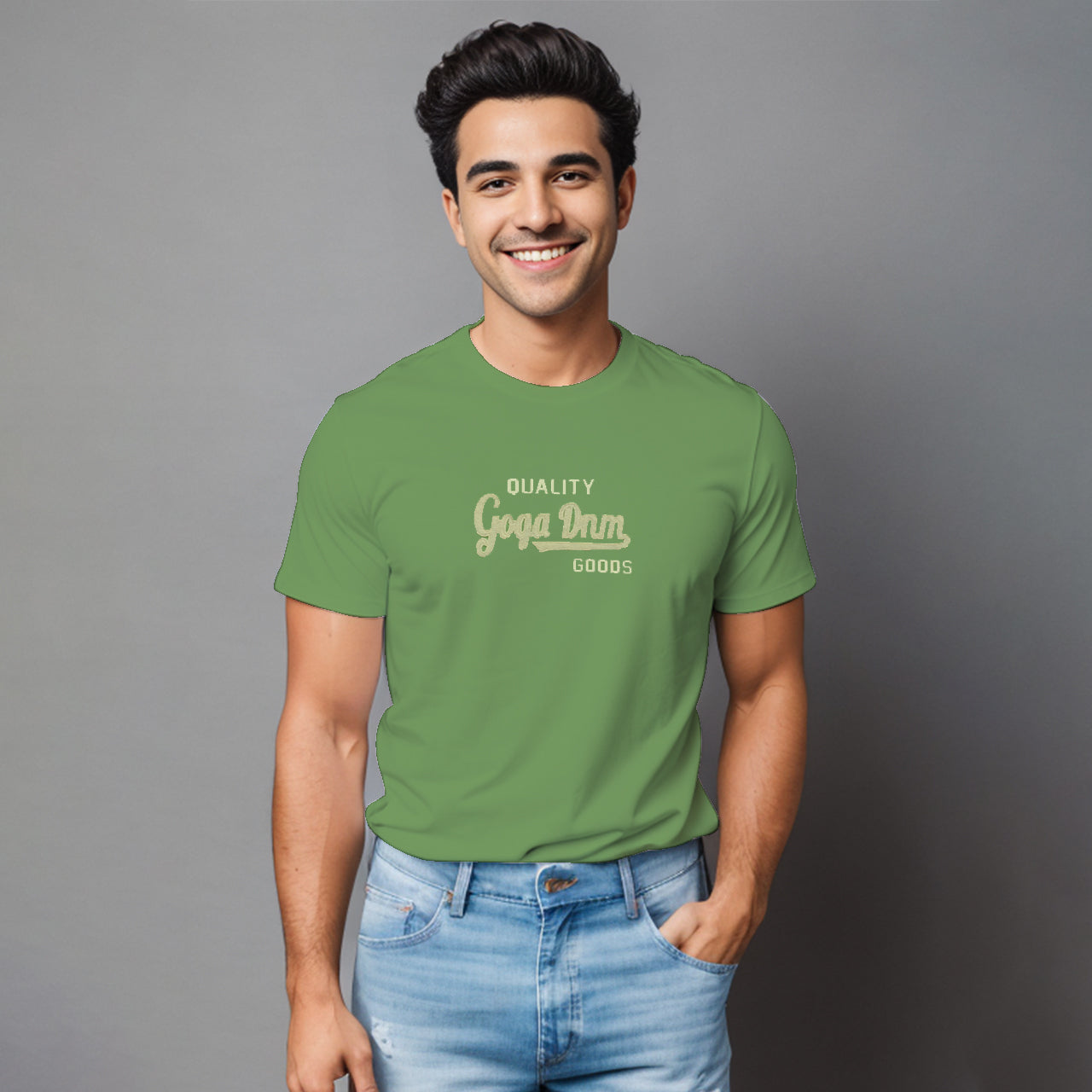 Playera  Bordada y Estampada para hombre.