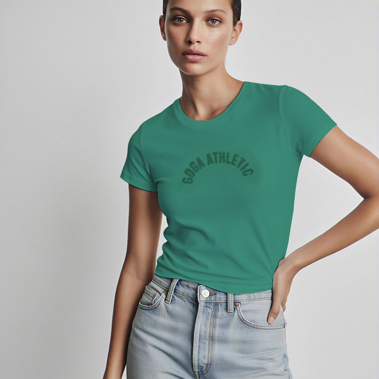 Playera Bordada para mujer.