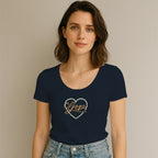 Playera con Lentejuela y Bordado para mujer