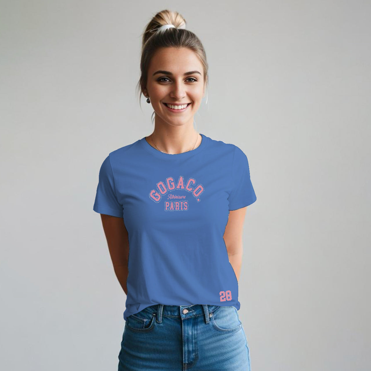 Playera Estampada/Bordada para mujer