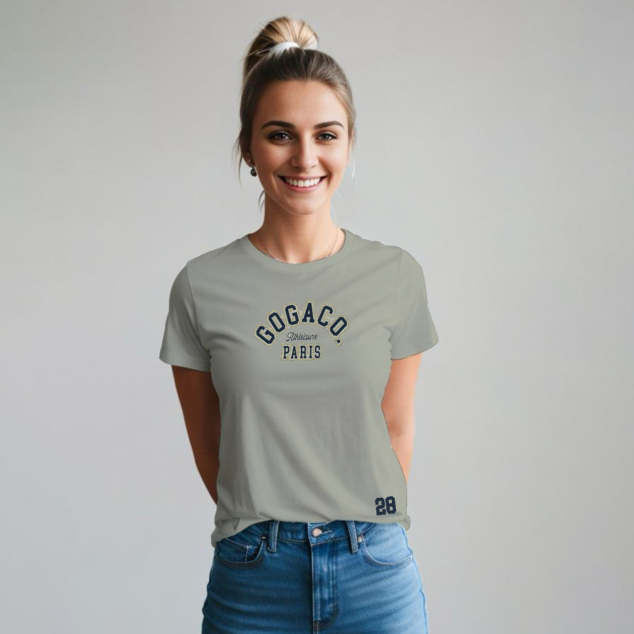 Playera Estampada/Bordada para mujer