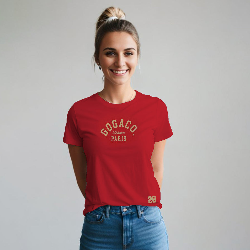 Playera Estampada/Bordada para mujer