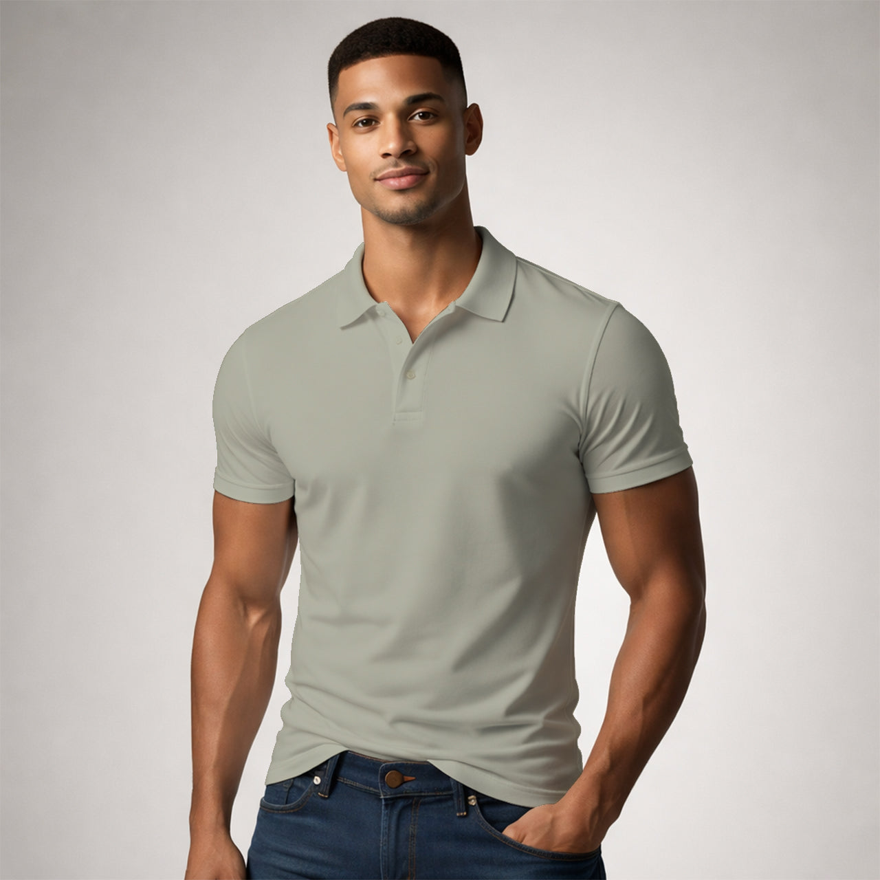 Playera Tipo Polo para Hombre