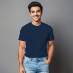 Playera  Bí¡sica lisa para hombre.