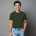 Playera  Bí¡sica lisa para hombre.