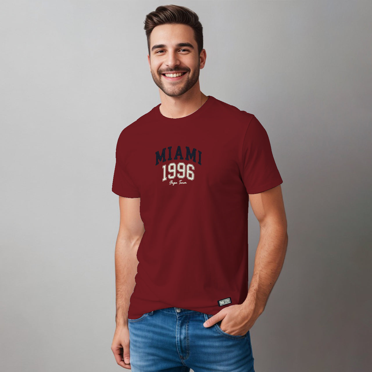 Playera  Bordada y Estampada para hombre.