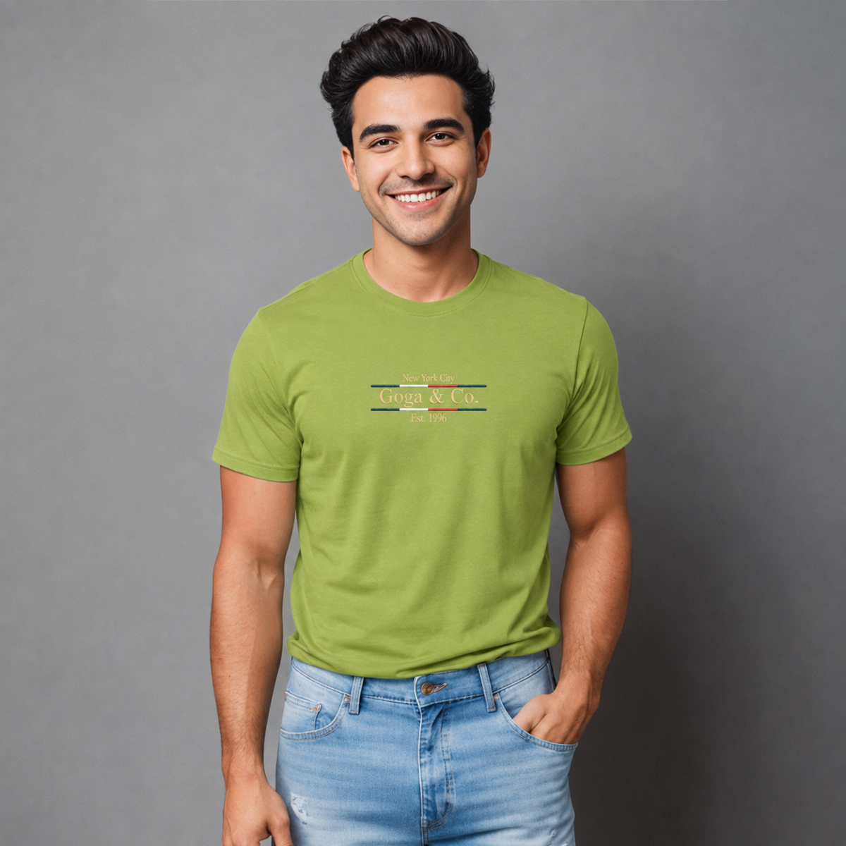 Playera Bordada para hombre.