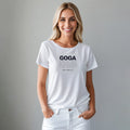 Playera de Pedrería y Estampada para Mujer