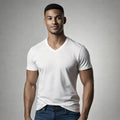 Playera Básica para hombre Cuello en V.