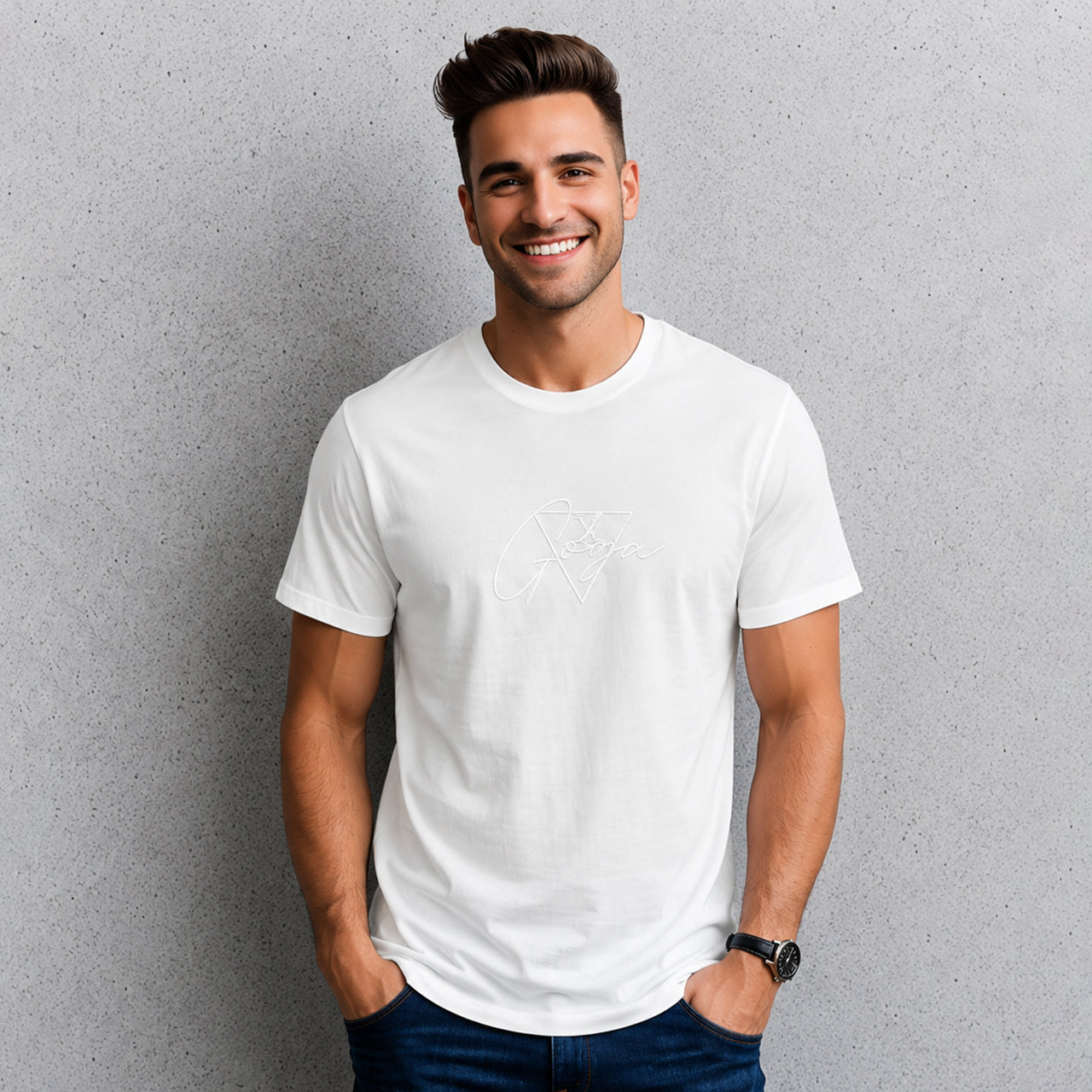 Playera Bordada para hombre.