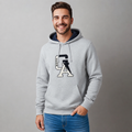 Sudadera Felpa Goga GA Universitaria con Capucha