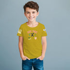 Playera Estampada/Bordada para niño.