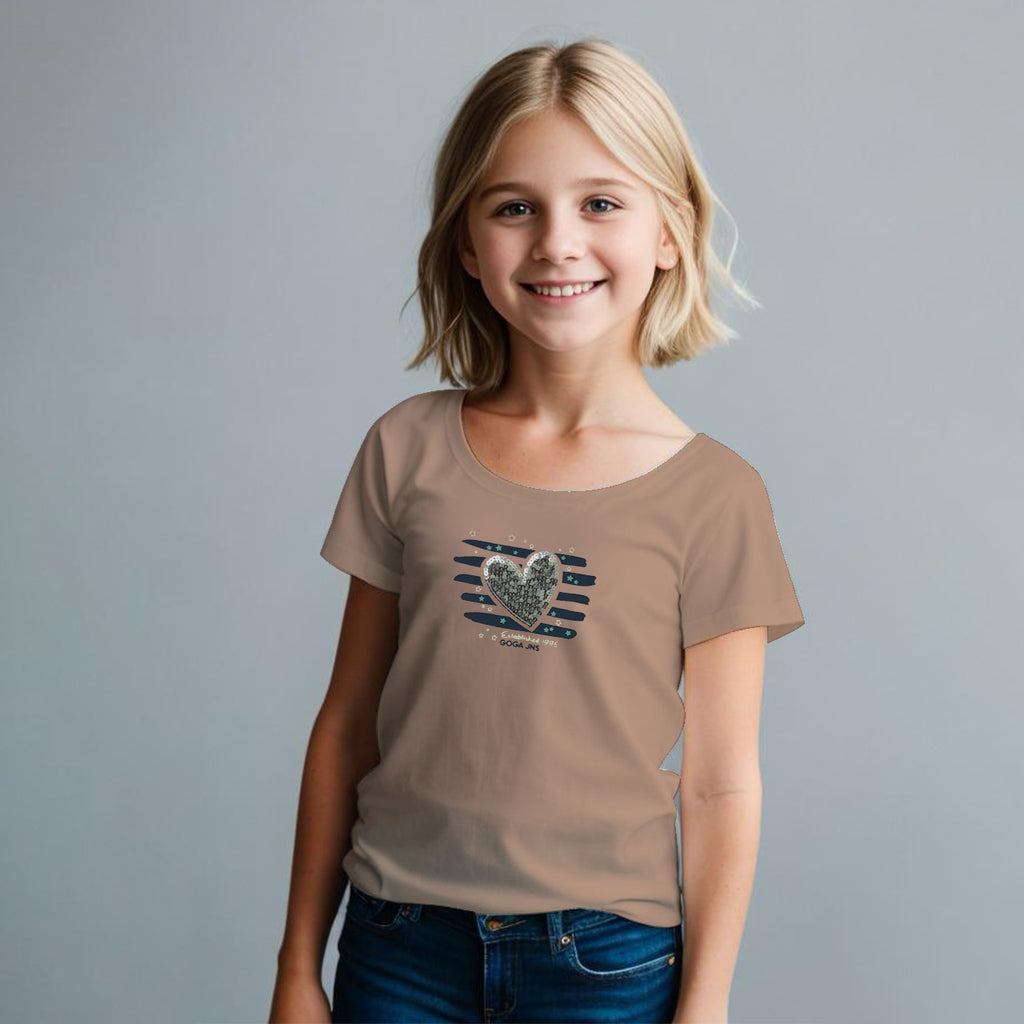 Playera Estampada con Lentejuela para niña