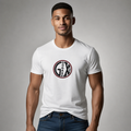 Playera Goga 96 Bordada Badge Circular Manga Corta