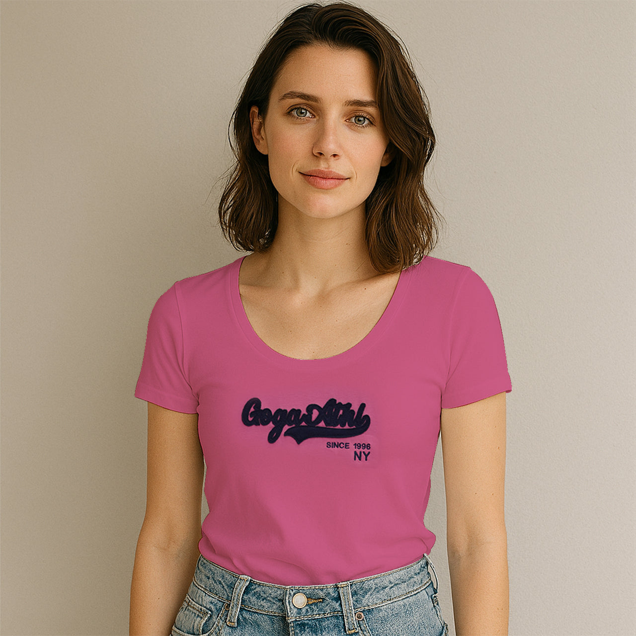Playera Bordada para mujer.