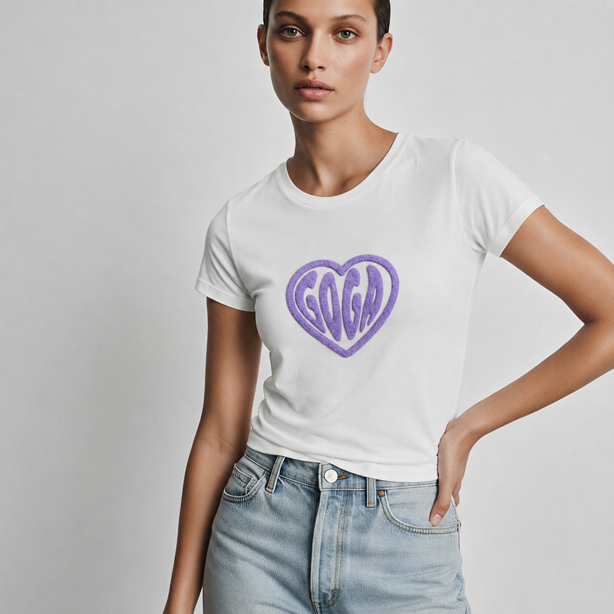 Playera Bordada para mujer.