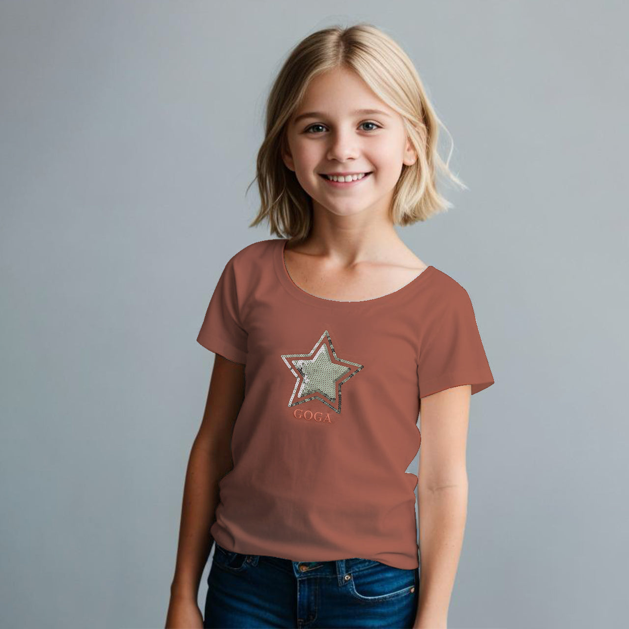 Playera Bordada para niña