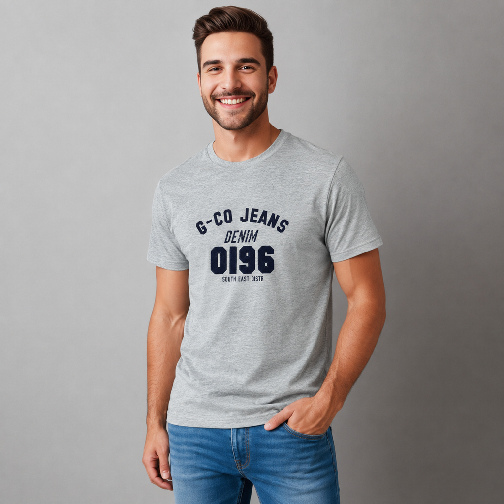 Playera  Bordada y Estampada para hombre.
