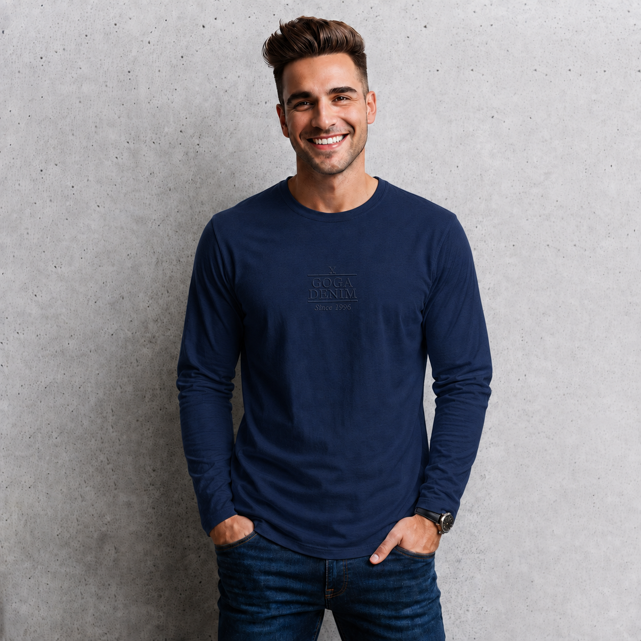 Playera Bordada para hombre