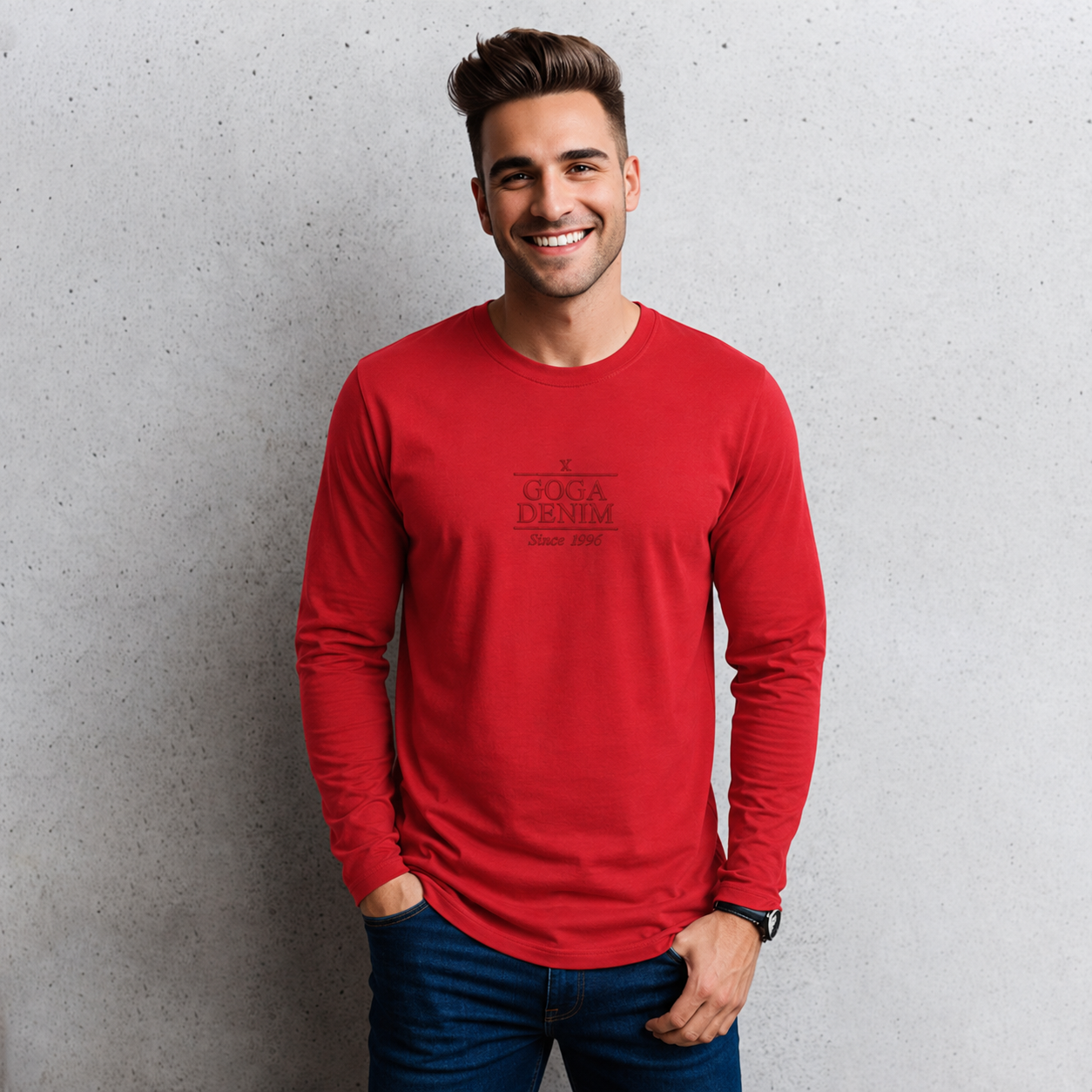 Playera Bordada para hombre