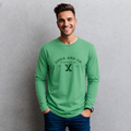 Playera Goga and Co Established 1996 Collegiate Cuello Redondo Manga Larga