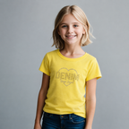 Playera Con Pedrería para niña