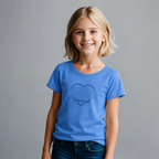 Playera Con Pedrería para niña