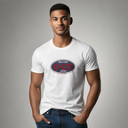 Playera  Bordada y Estampada para hombre.
