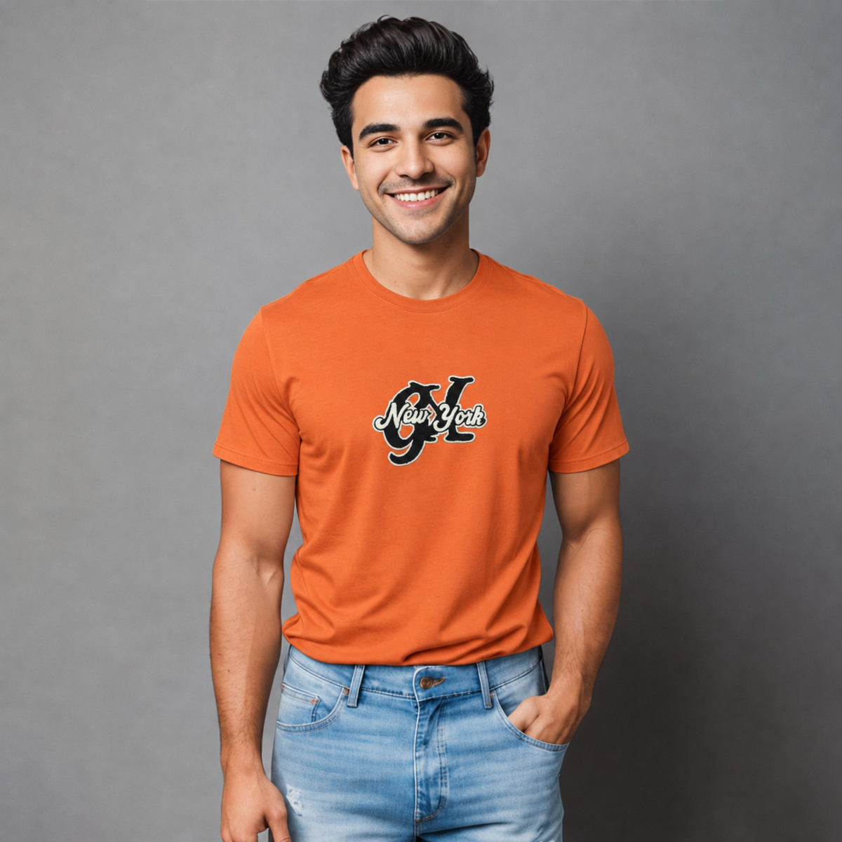 Playera Bordada para hombre.