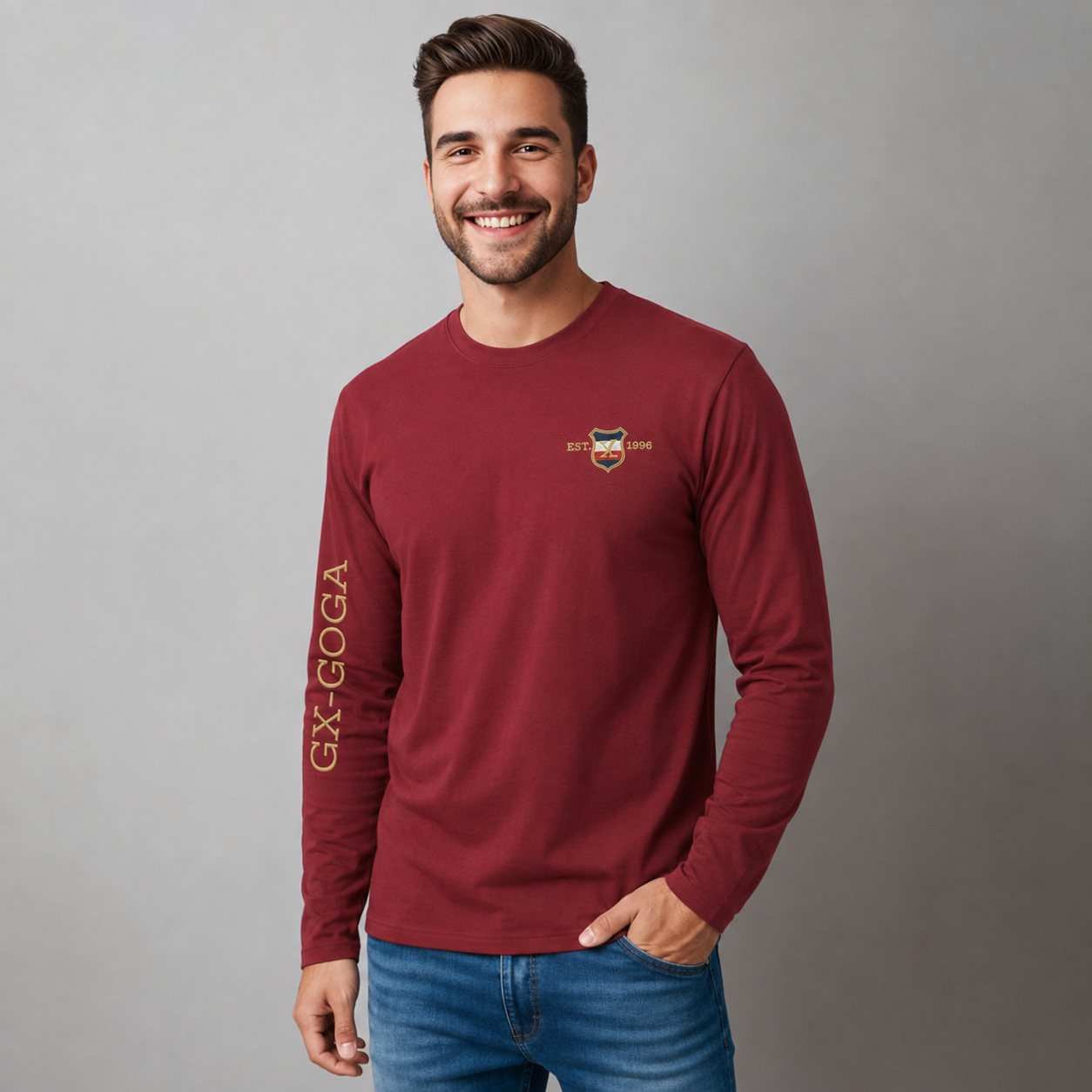 Playera Bordada para hombre