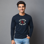 Playera Estampada y Bordada para Hombre