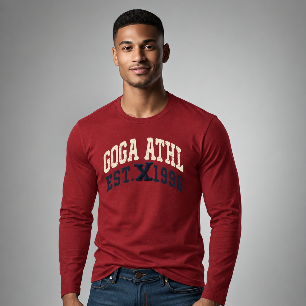 Playera Estampada y Bordada para Hombre