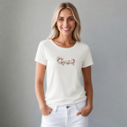 Playera Bordada para mujer.