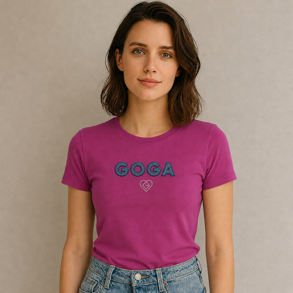 Playera de Pedrerí­a y Bordada para Mujer