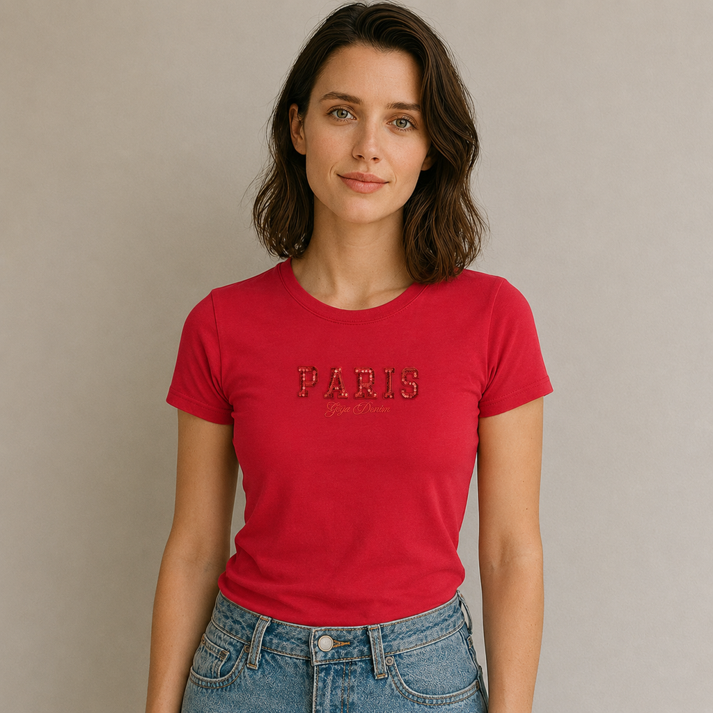 Playera Bordada para mujer.