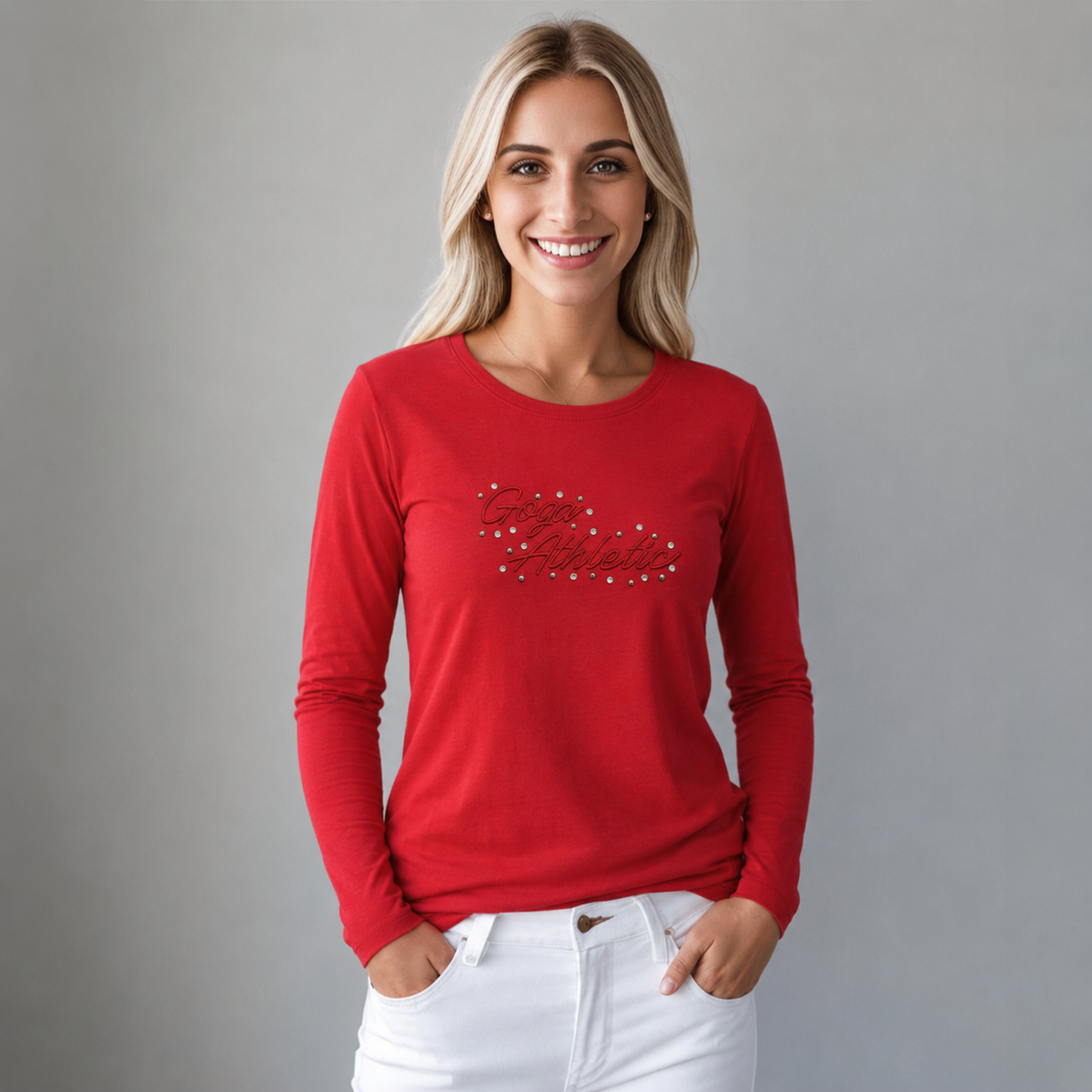 Playera Bordada/Aplicación para mujer