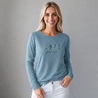 Playera Estampada/Pedrería para mujer