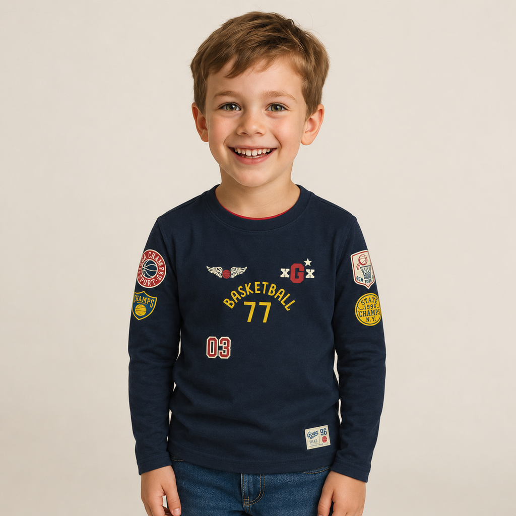 Playera Estampada para niño