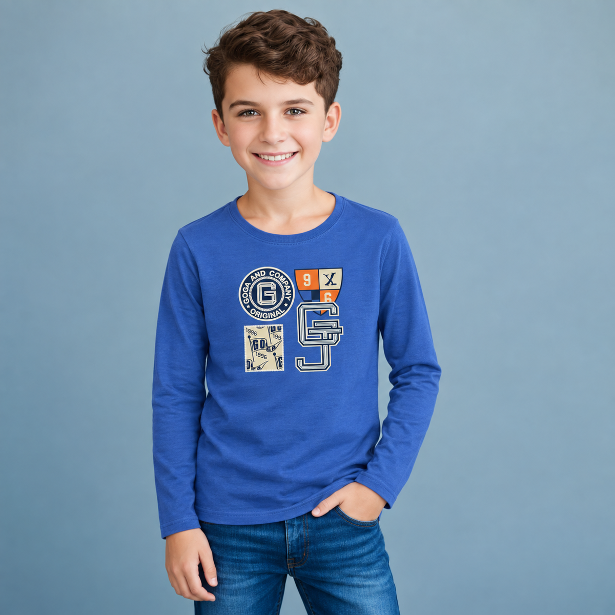 Playera Estampada/Bordada para niño