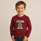 Playera Estampada/Bordada para niño
